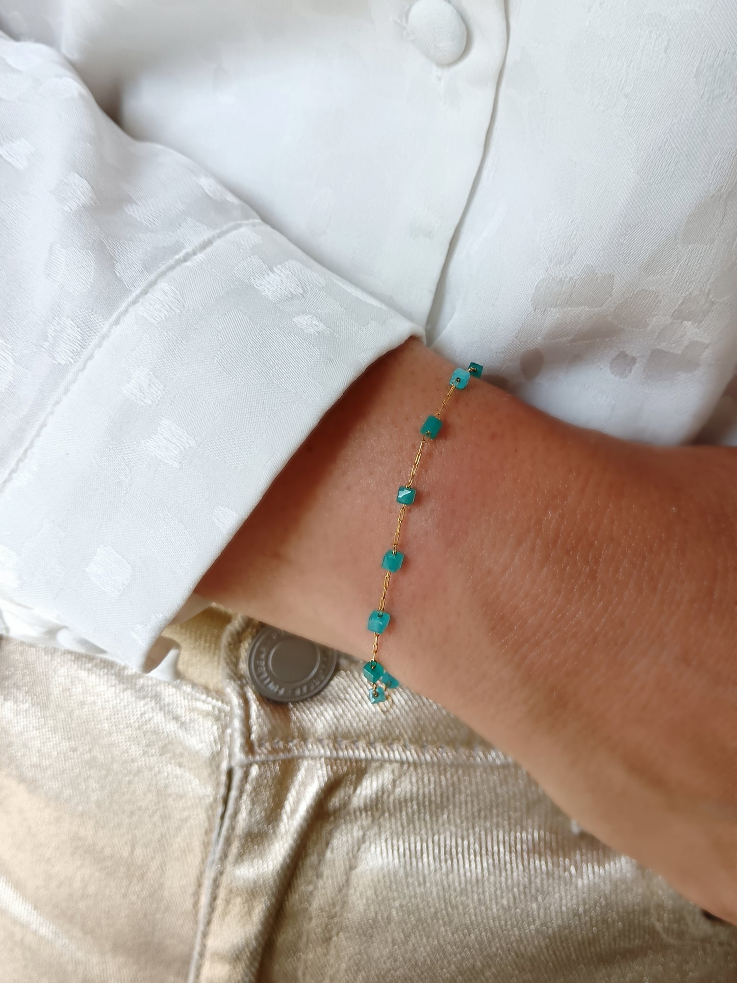 Bracelet jade d'Afrique