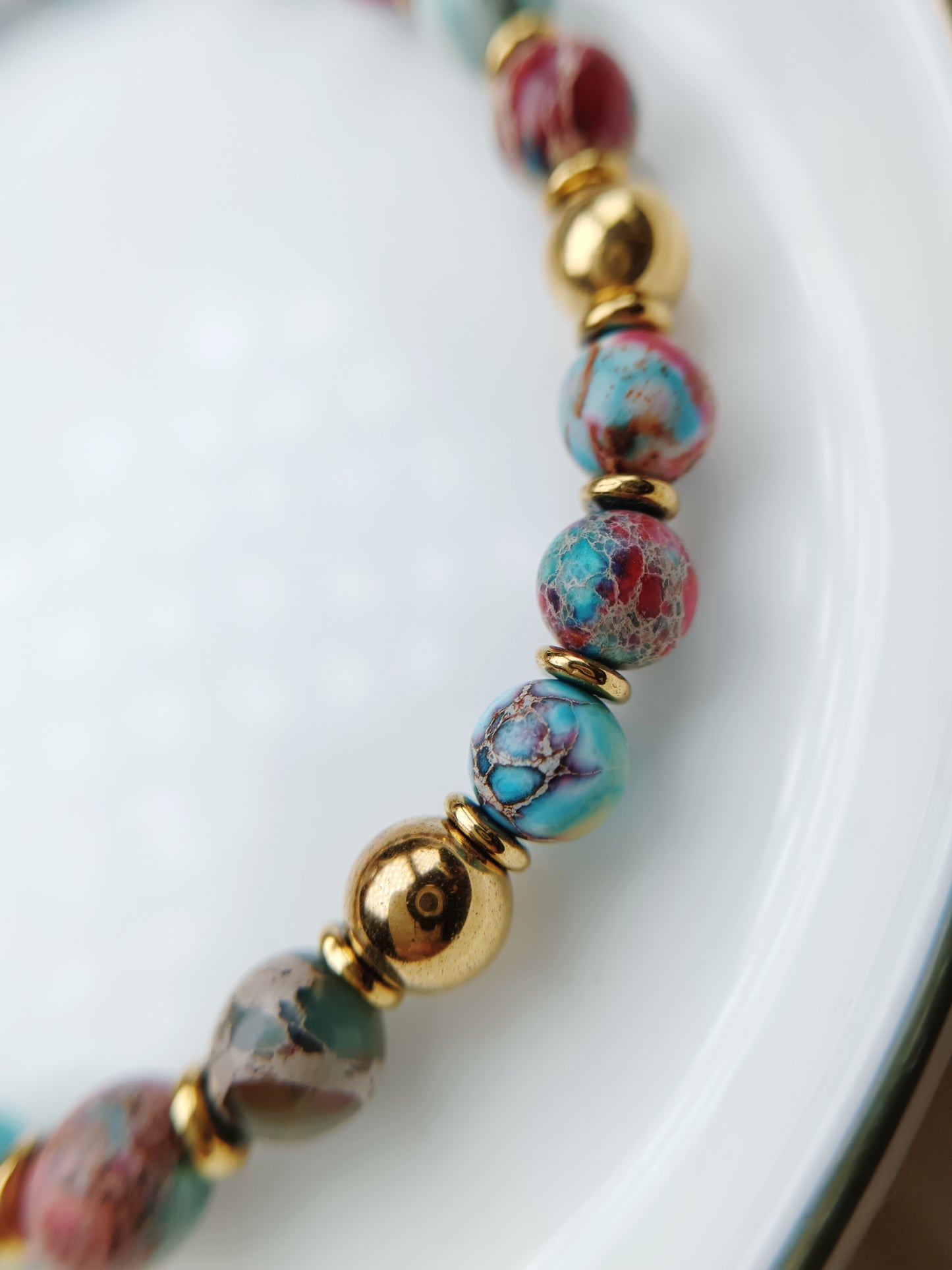 Bracelet jaspe impériale