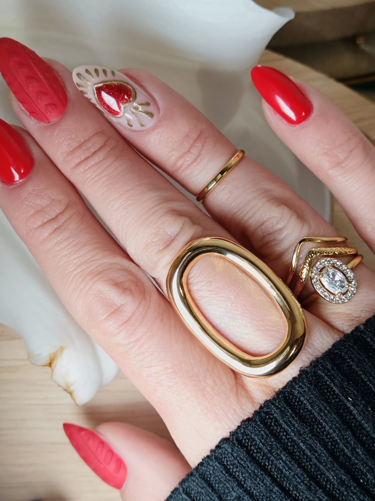 Bague fany argent