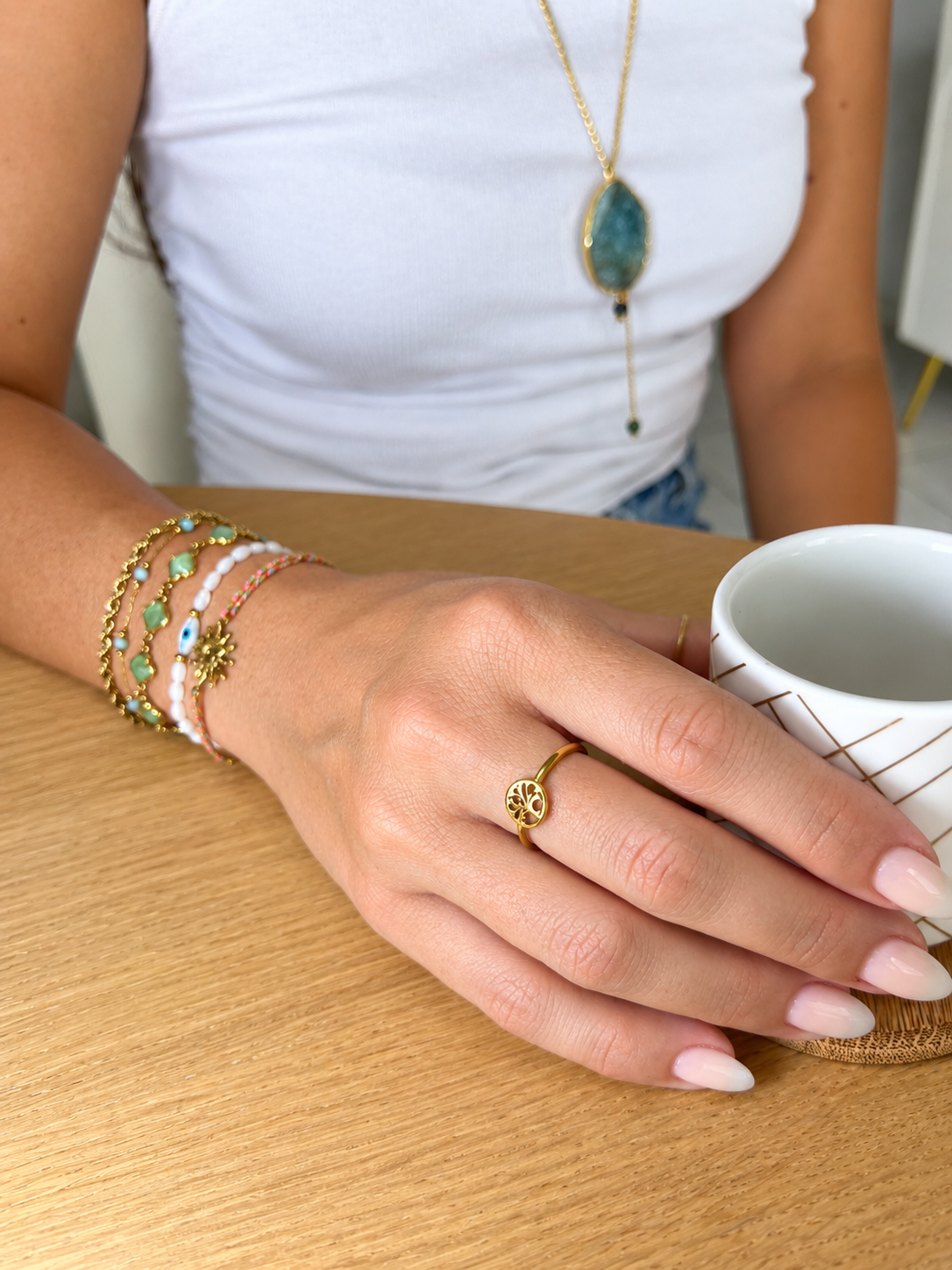 Bague arbre de vie